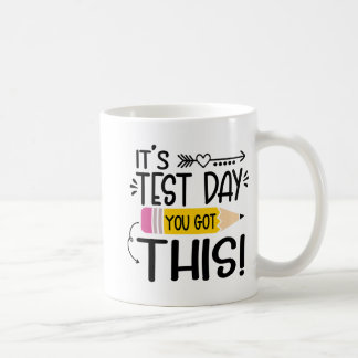 Testdag Det är testdagen du Har lärarstu Kaffemugg