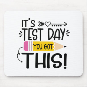 Testdag Det är testdagen du Har lärarstu Musmatta