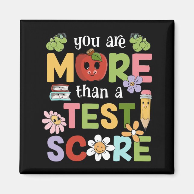 Testdag Du är mer än en testkärna i Manar Magnet (Framsidan)