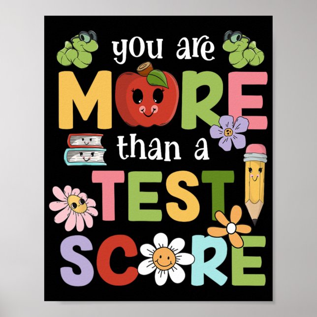 Testdag Du är mer än en testkärna i Manar Poster (Framsidan)