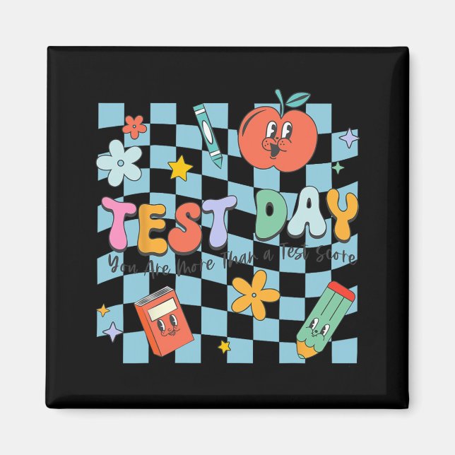 Testdag Du är mer än en testlärare Magnet (Framsidan)