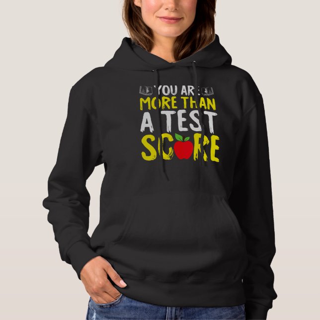 Testdag Du är mer än ett testtest för testresultat T Shirt (Framsida)