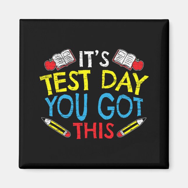 Testdag du Har det här för en lärare som testar Äl Magnet (Framsidan)