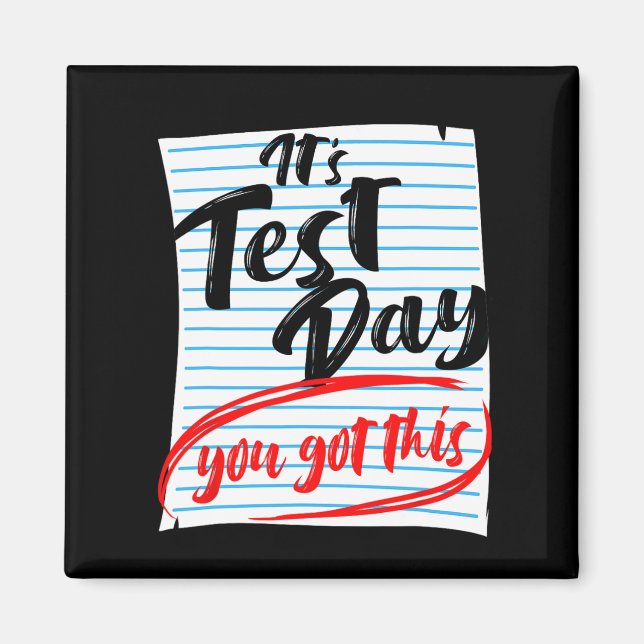 Testdag för Harna av den här lärartesten Magnet (Framsidan)