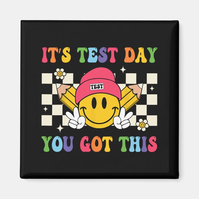 Testdag för Harna av Student-testdagen Magnet (Framsidan)