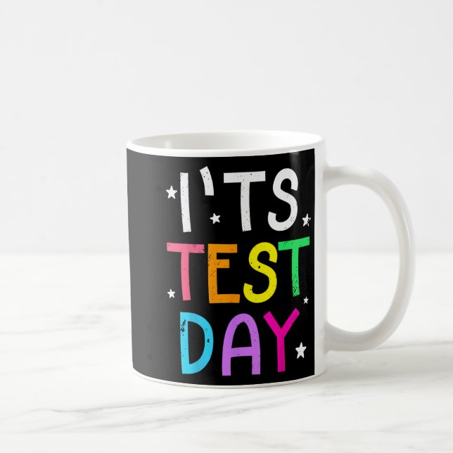 Testdag för lärare Det är en testrum-dag. Kaffemugg (Höger)