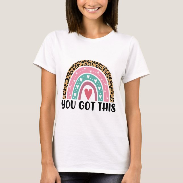 Testdag för lärare du Har den här T Shirt (Framsida)