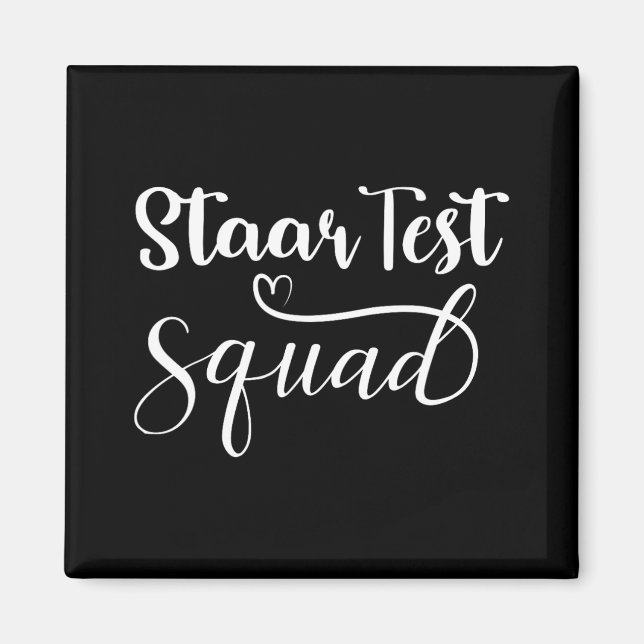 Testdag för testen för Student, torvfärisk lärare Magnet (Framsidan)