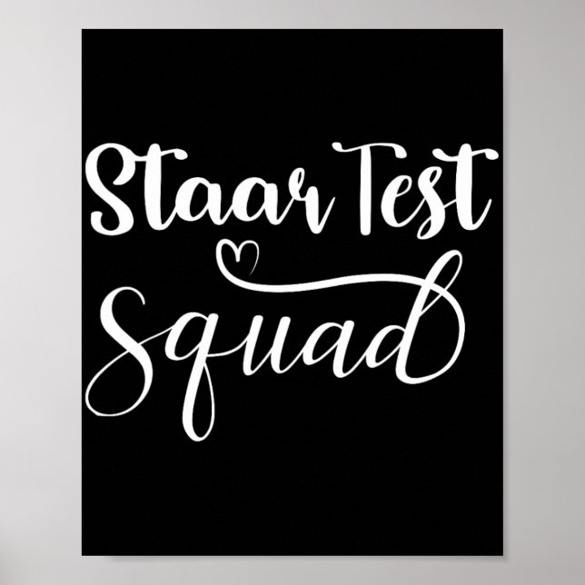 Testdag för testen för Student, torvfärisk lärare Poster (Framsidan)