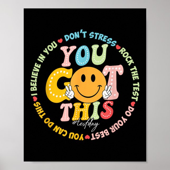 Testdag Harna i Sten Poster (Framsidan)