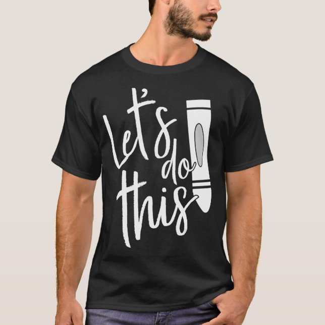 Testdag Lärare J. T Shirt (Framsida)
