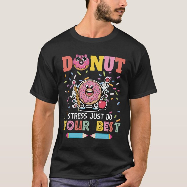 Testdag Lärare T-Shirt- T Shirt (Framsida)