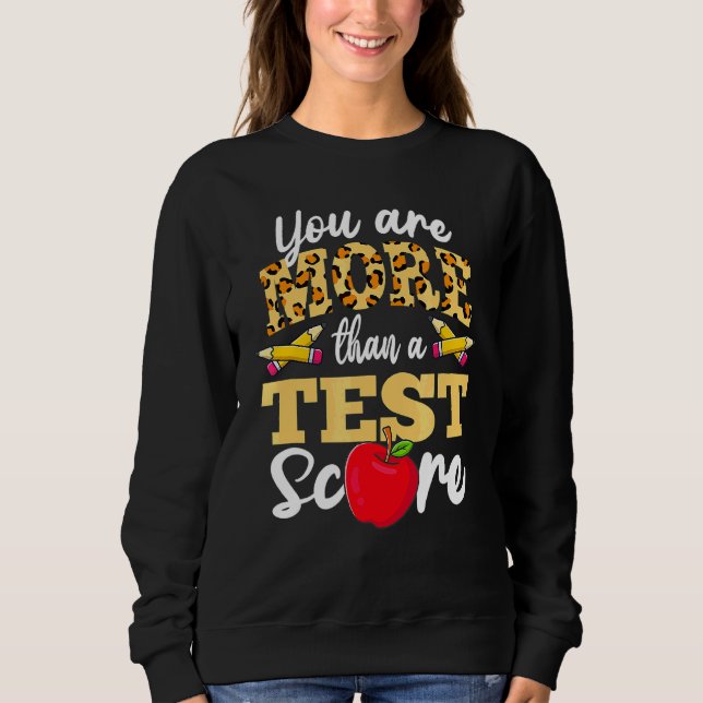 Testdag - mer än en testpoäng t shirt (Framsida)