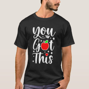Testdag Sten Testet Stressar inte testning 3 T Shirt