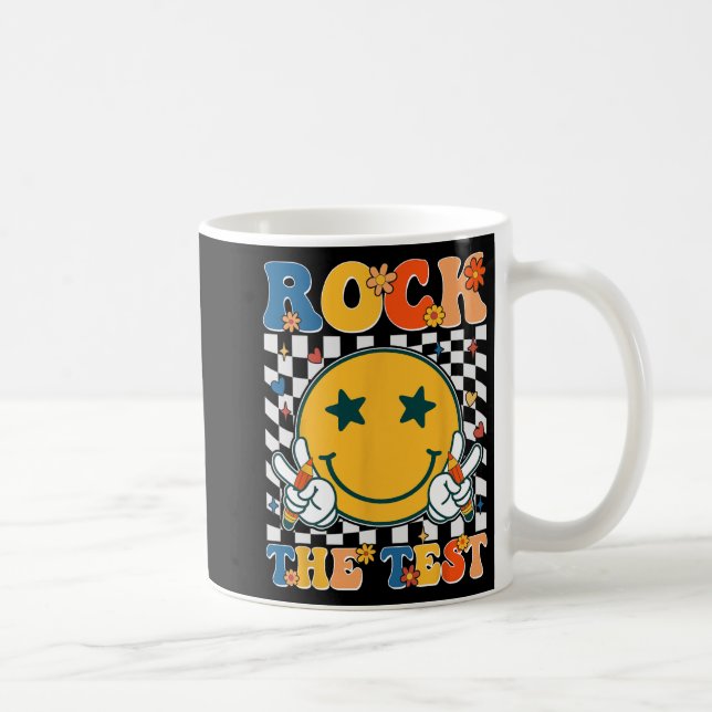 Testdagen för refro Groovy-läraren Student Kaffemugg (Höger)