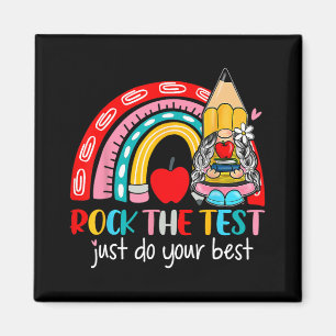 Testdagen för regnbågsmoment med testen från Lärar Magnet