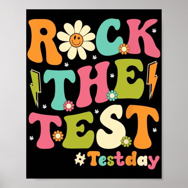 Testdagen för testning av testdagen för testning a poster (Framsidan)