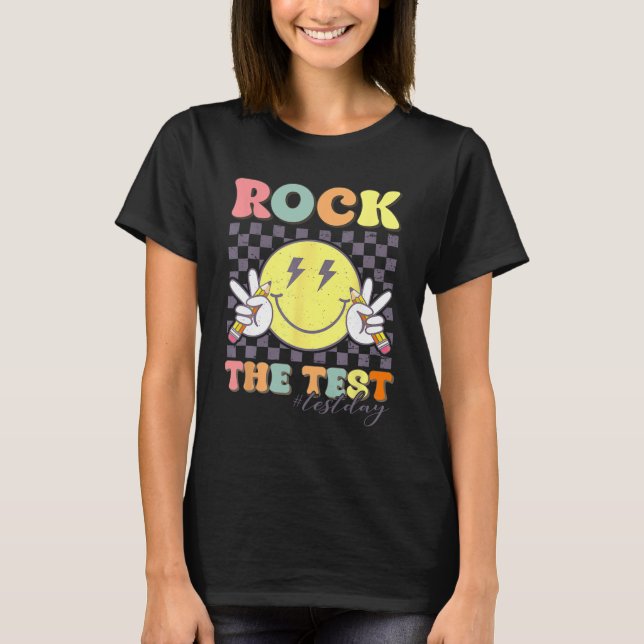Testdagen Retro Motivational Teacher St. T Shirt (Framsida)