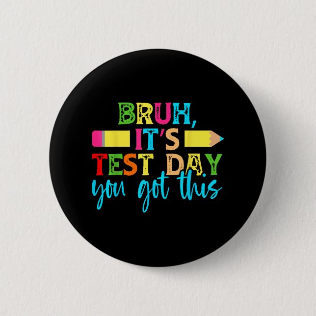 Testdagen som du Har den här testdagen läraren Stu Knapp (Framsida)