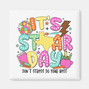 Testdagen Stressar inte din bästa testlärare Magnet