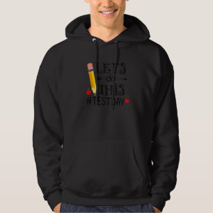 Testdagsläraren får inte utföra testdagstester hoodie