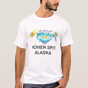 TESTER BARA FÖR HALIBUT CATE BATTLES T SHIRT