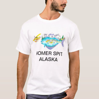 TESTER BARA FÖR HALIBUT CATE BATTLES T SHIRT
