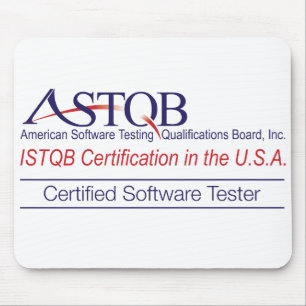 Tester Mousepad för ASTQB-auktoriseradsoftware Musmatta