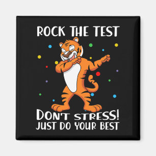 Testet Stressar inte bara din bästa tiger Magnet