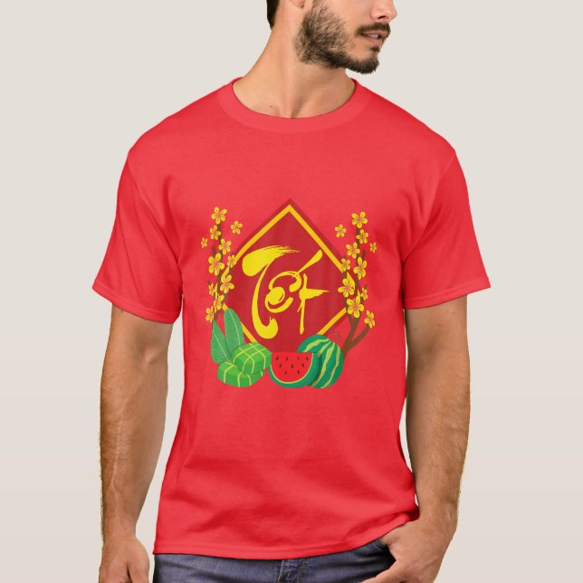 Testfestival | Chuc Mung Nam Moi Vietnamese New Ye T Shirt (Framsida)