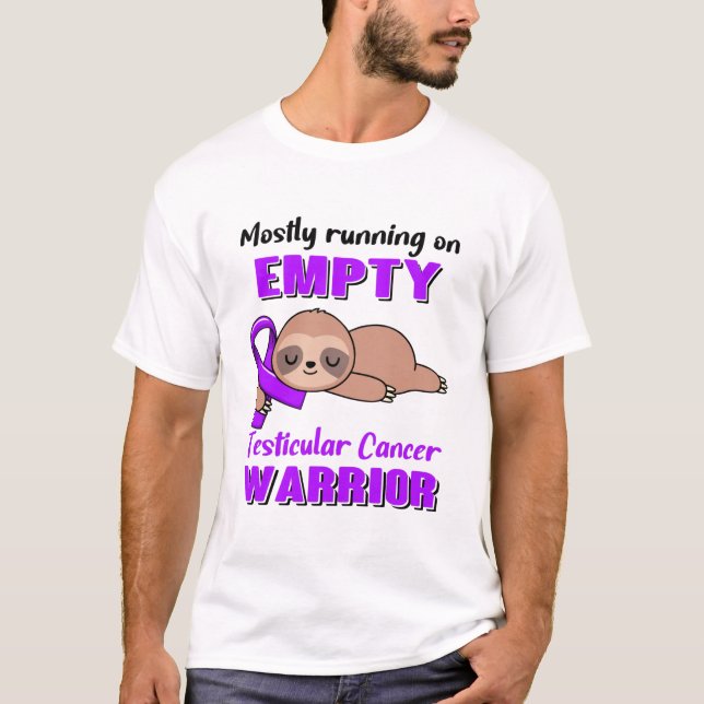 Testicular Cancer Awareness Gifts T Shirt (Framsida)