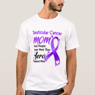 Testicular Cancer Awareness Month Ribbon Gifts T Shirt