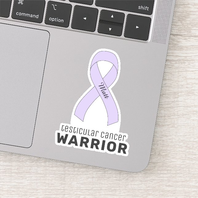Testicular Cancer Vinyl Sticker Klistermärken (Detalj)