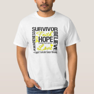 Testicular canceröverlevandeMotto T-shirt