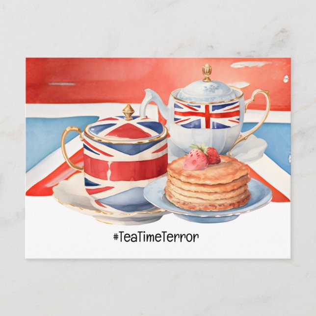 Testid i London Vykort (Framsida)