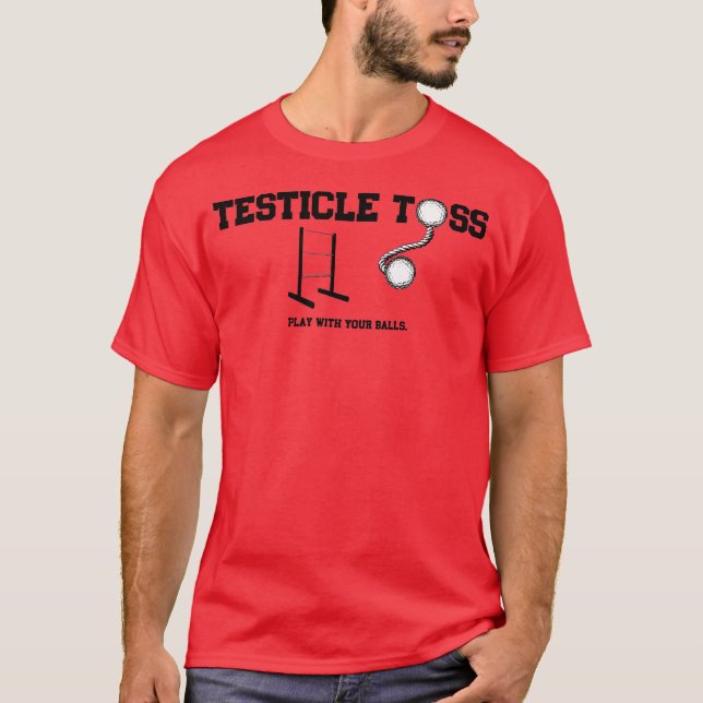 Testikeldugg Tee Shirt (Framsida)