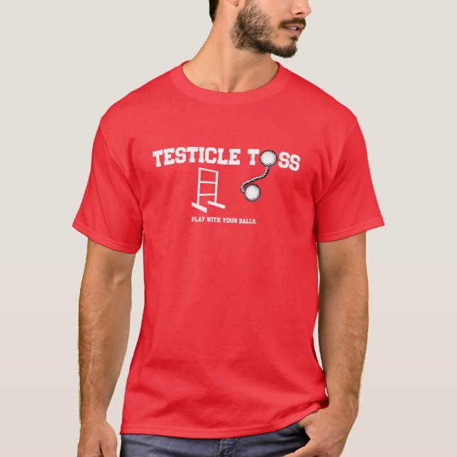 TestikelduggT-tröja Tee (Framsida)