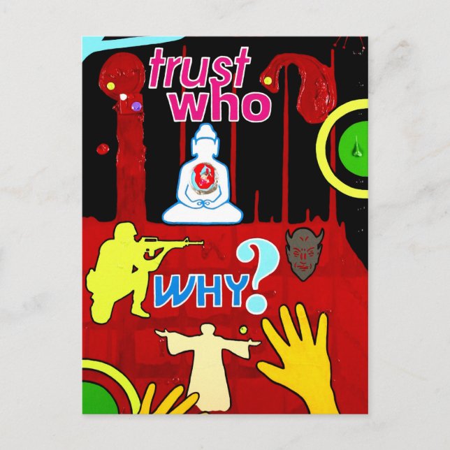 "Testimony" Vykort (Framsida)