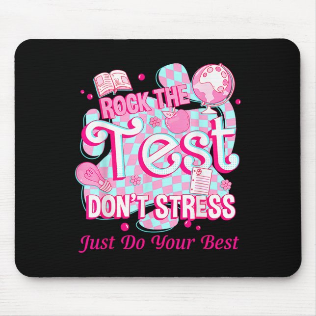 Testing Day Rock The Test Motivational For Teacher Musmatta (Framsidan)