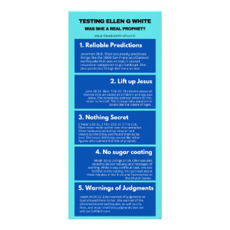 Testing Ellen G. White Reklamkort