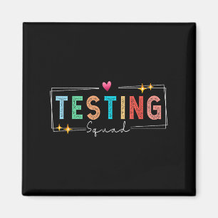 Testing Squad - Testdag 2024 Lärarmotivation Magnet