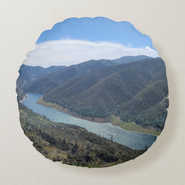 testing the hard stuff rund kudde (Framsidan)