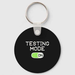 Testläge På Roligt Testdag Lärare Student Mo Nyckelring