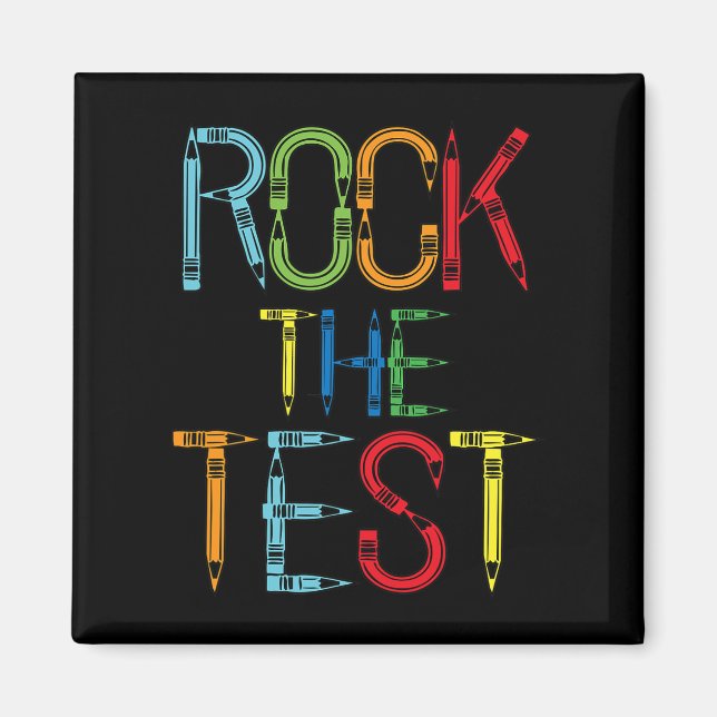 Testlärarteatestets dag för nuny testdag Teache Magnet (Framsidan)