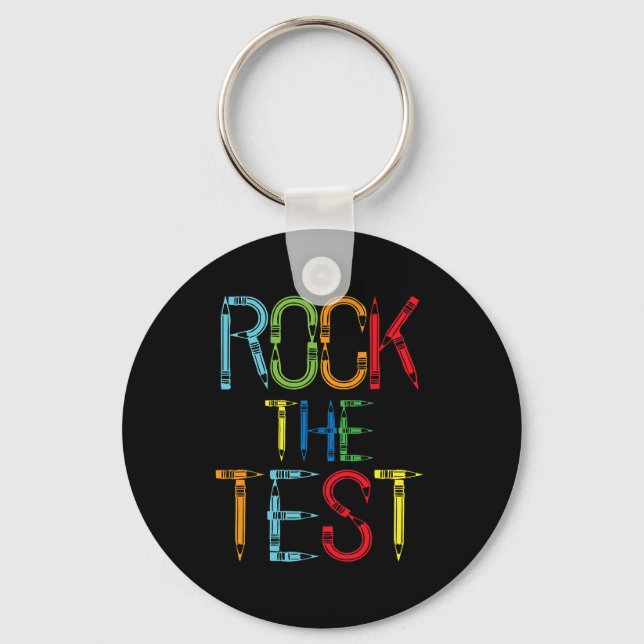 Testlärarteatestets dag för nuny testdag Teache Nyckelring (Framsida)
