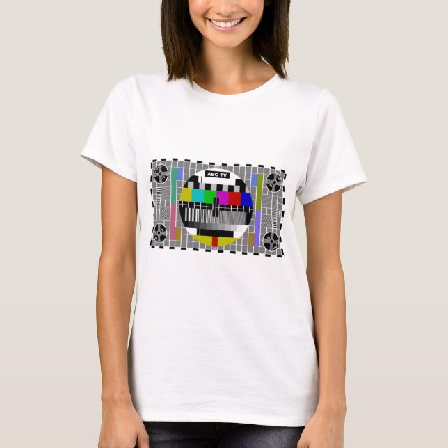 Testmönster T Shirt (Framsida)