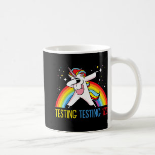 Testning 123 Cute Test Day 2 Kaffemugg