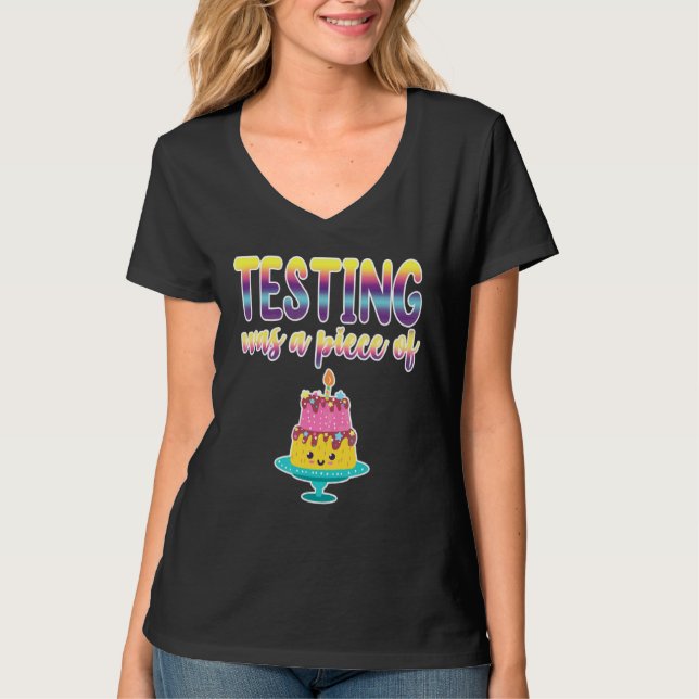 Testning är en Biet av kummel T Shirt (Framsida)