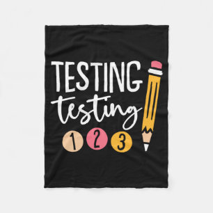 Testning av 123 dygn 3 för dygnsprov fleecefilt