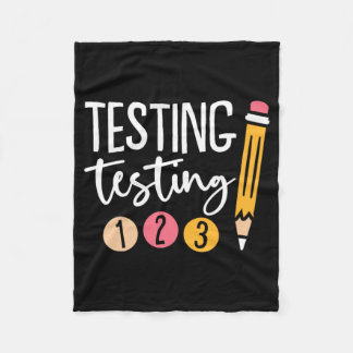 Testning av 123 dygn 3 för dygnsprov fleecefilt